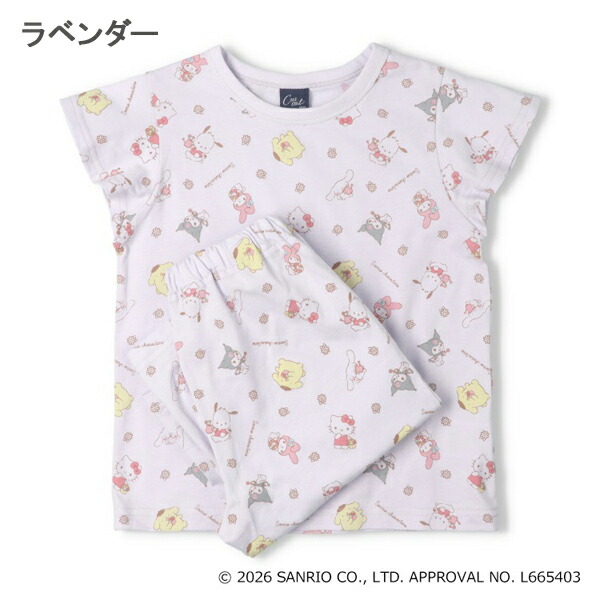 🆕【⭐訂購⭐】🇯🇵  日本直送🌀#Sanrio 短袖家居服套裝［2款選］🌀[PLCA-0265] [260425]