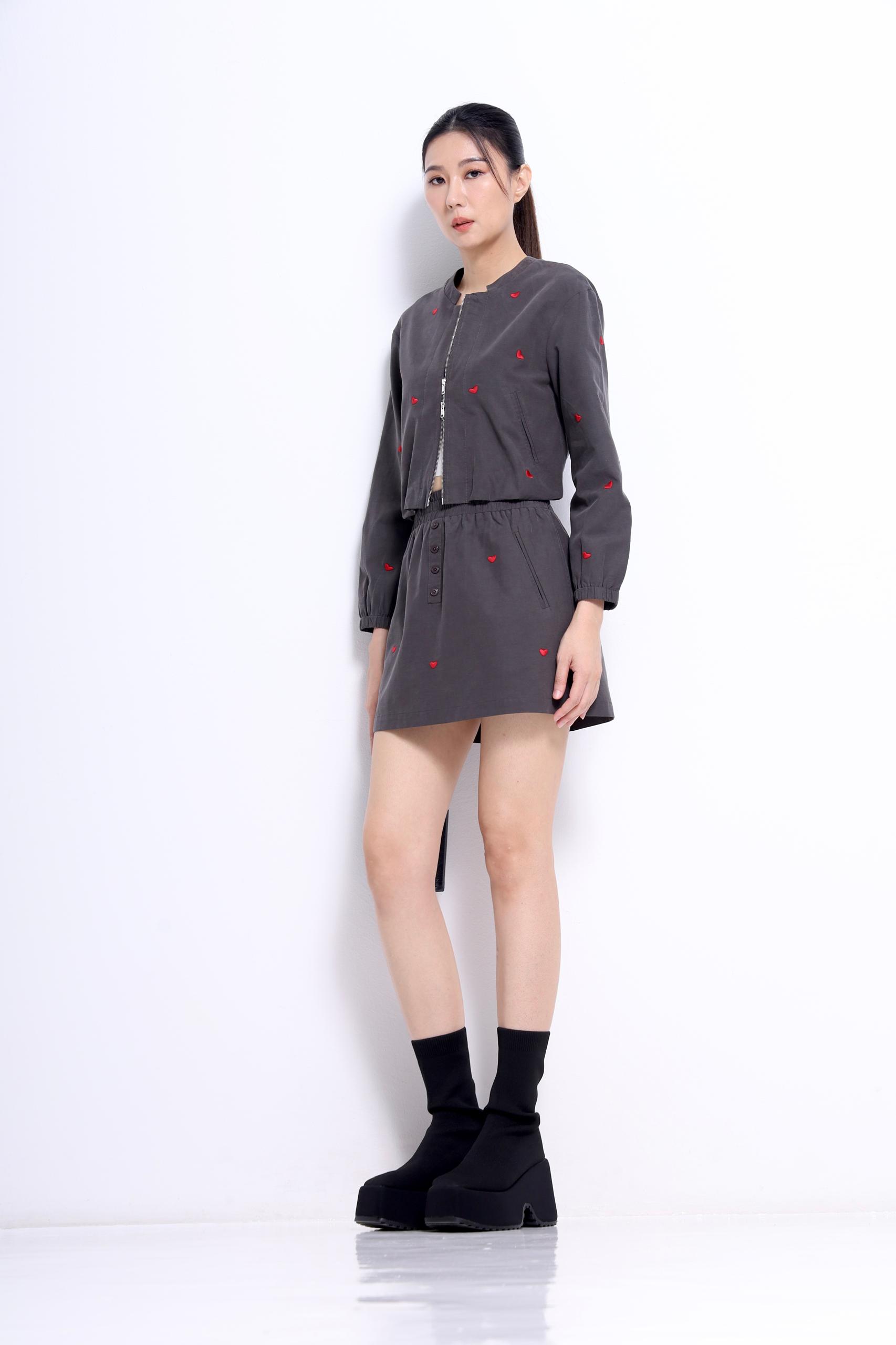 CB2747 LITTLE HEARTS SOFT COTTON JACKET