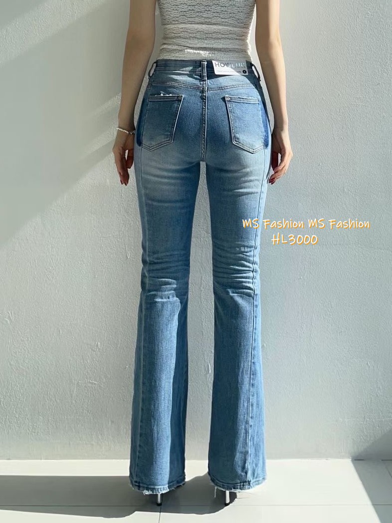 HL3000 韓國🌼Howluk拼接壓紋喇叭牛