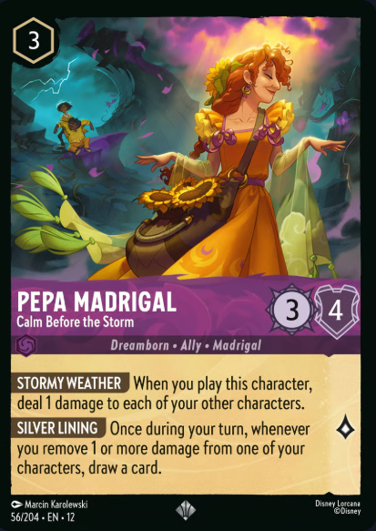 56/204 Pepa Madrigal - Calm Before the Storm SR