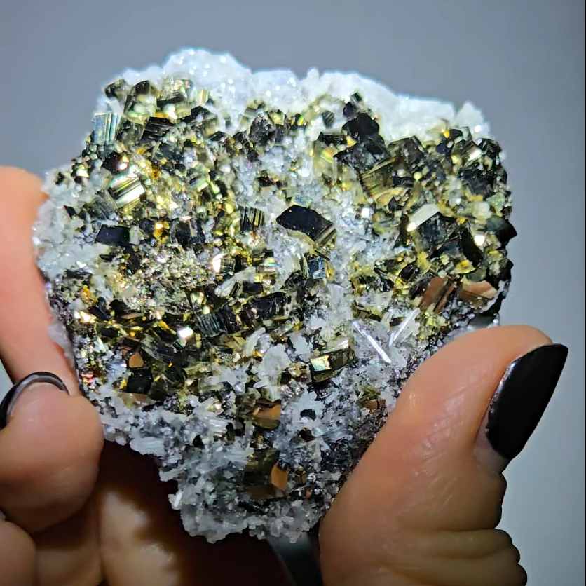 Pyrite with quartz and sphalerite from Bulgaria - PY81