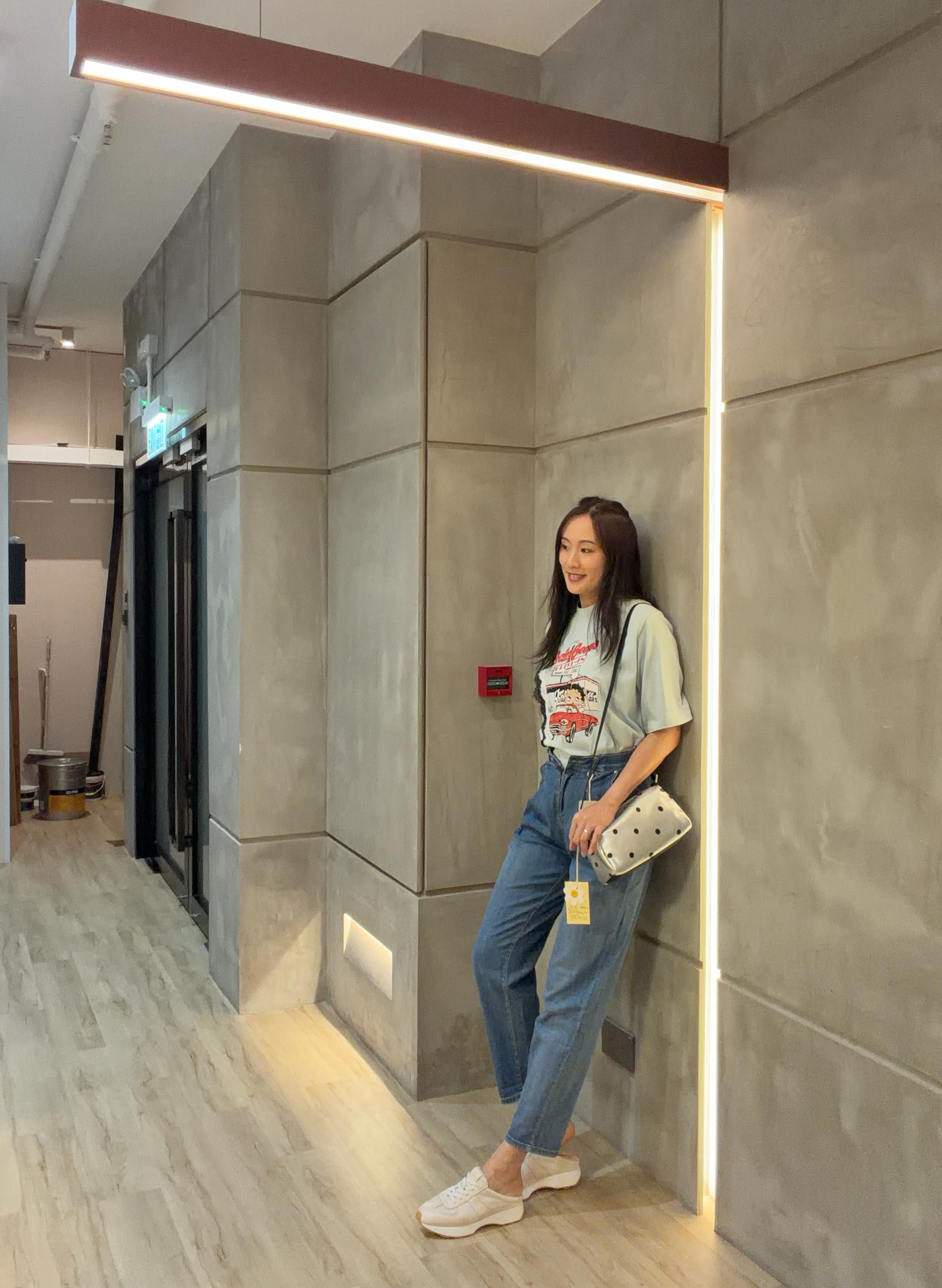 Boy friend cutting 超薄jeans 