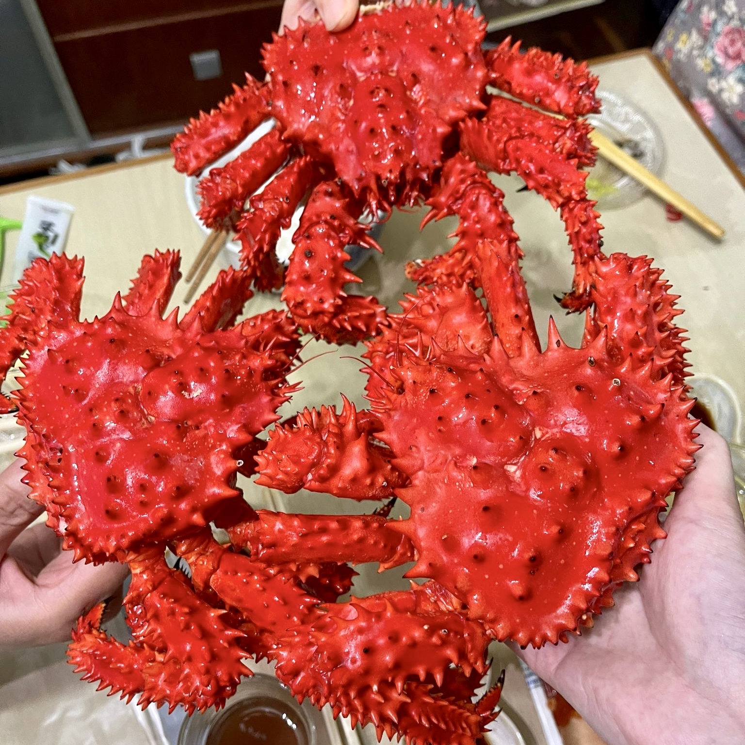 原隻急凍北海道花咲蟹