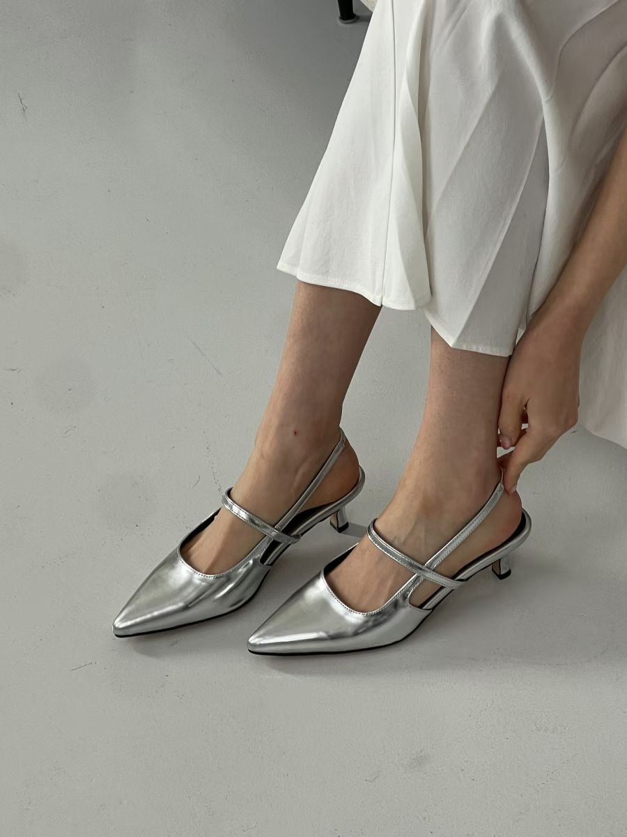 26SS/ 6CM STRAP HEELS