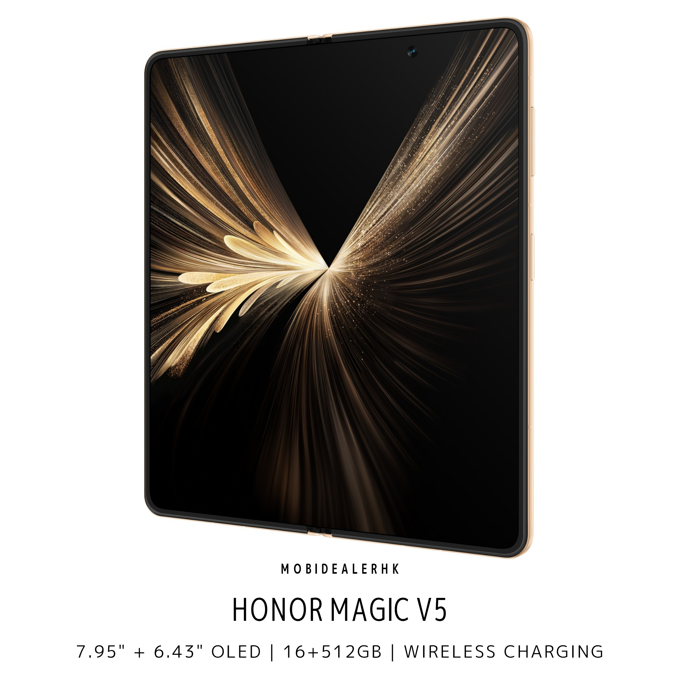 Honor Magic V5 | 榮耀 Magic V5 | 5G | 智能手機 | 摺疊手機 | 8.8mm 超薄 | 64MP 潛望長焦 | 5820mAh | 66W 快充