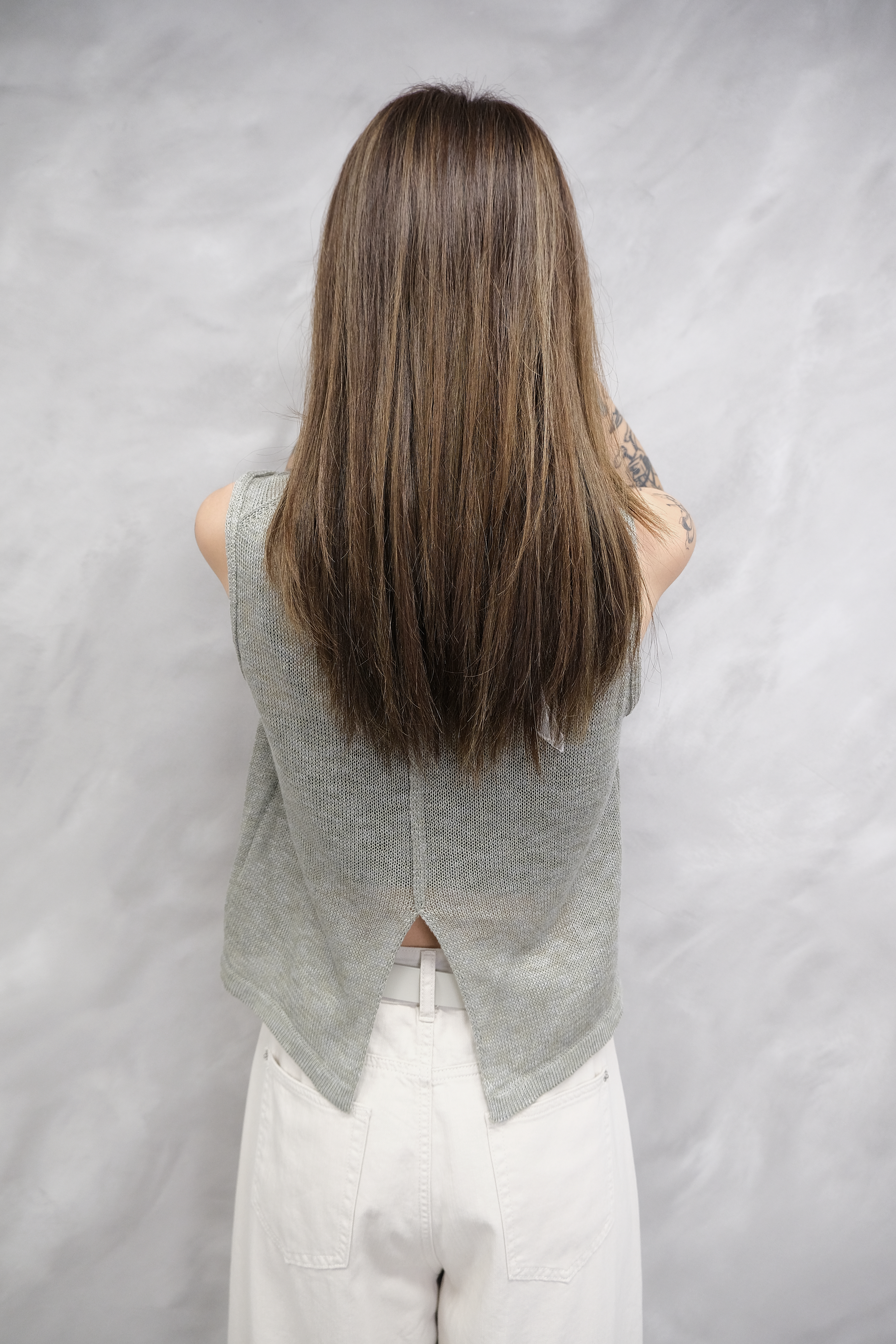 Basic knit vest #top144