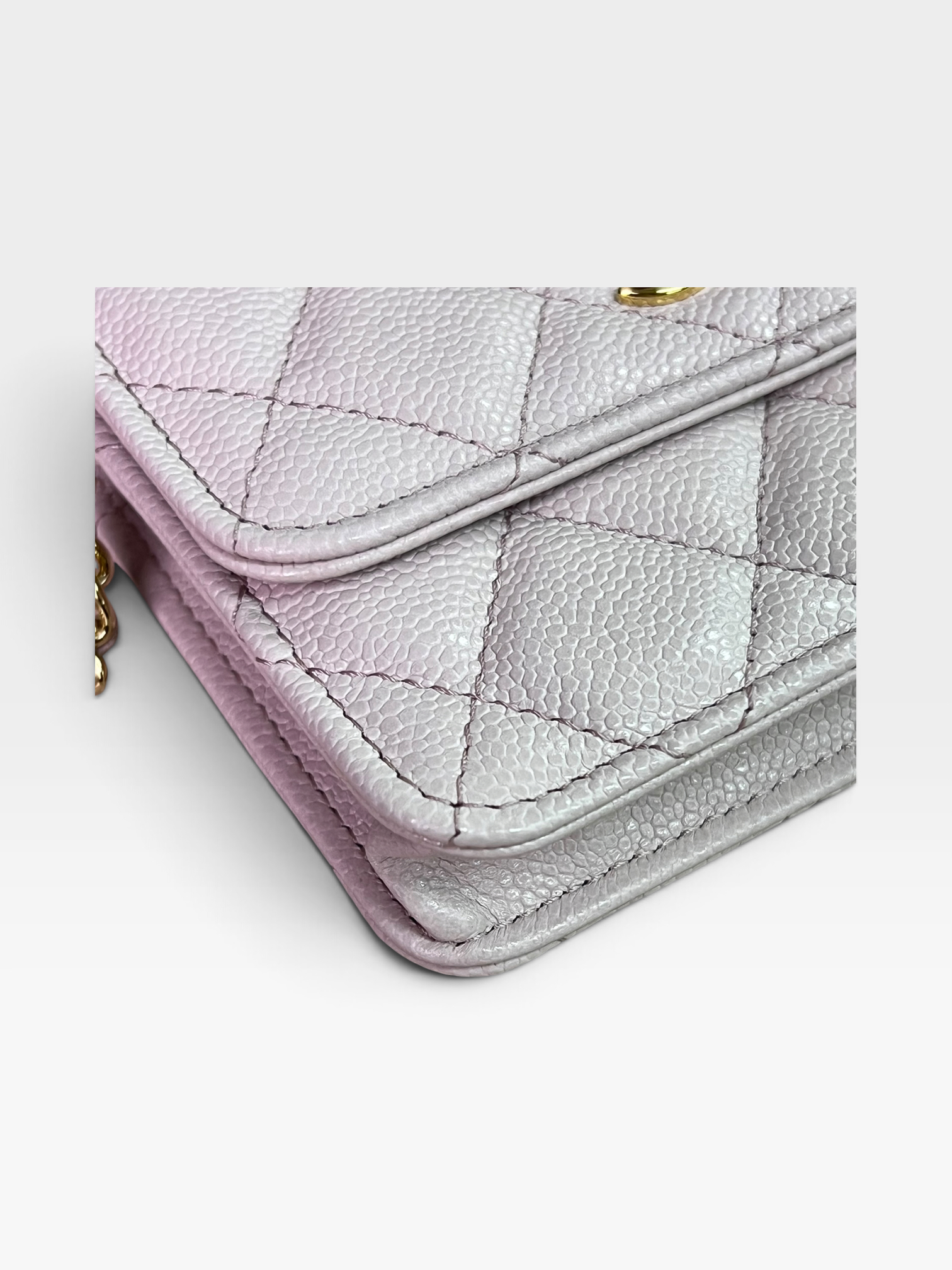 Pre-owned CHANEL Caviar Quilted Miss Coco Clutch With Chain / Product Code: 083105
