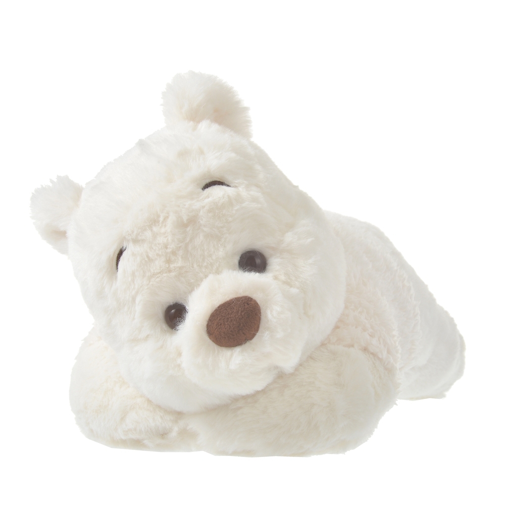 [現貨] [JDS] WHITE POOH ｜ 趴地毛公仔 {TF363077}