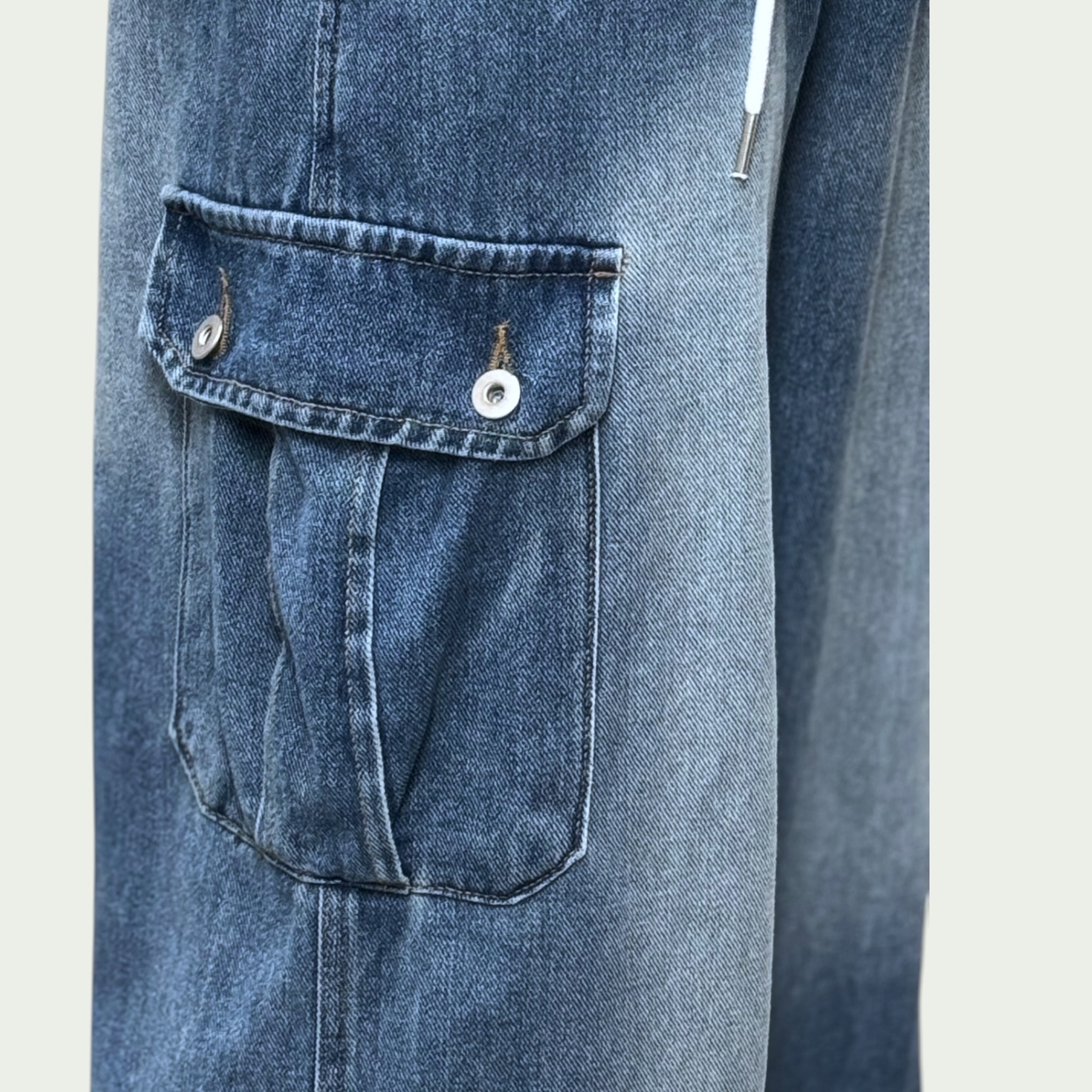 221057 側袋牛仔褲