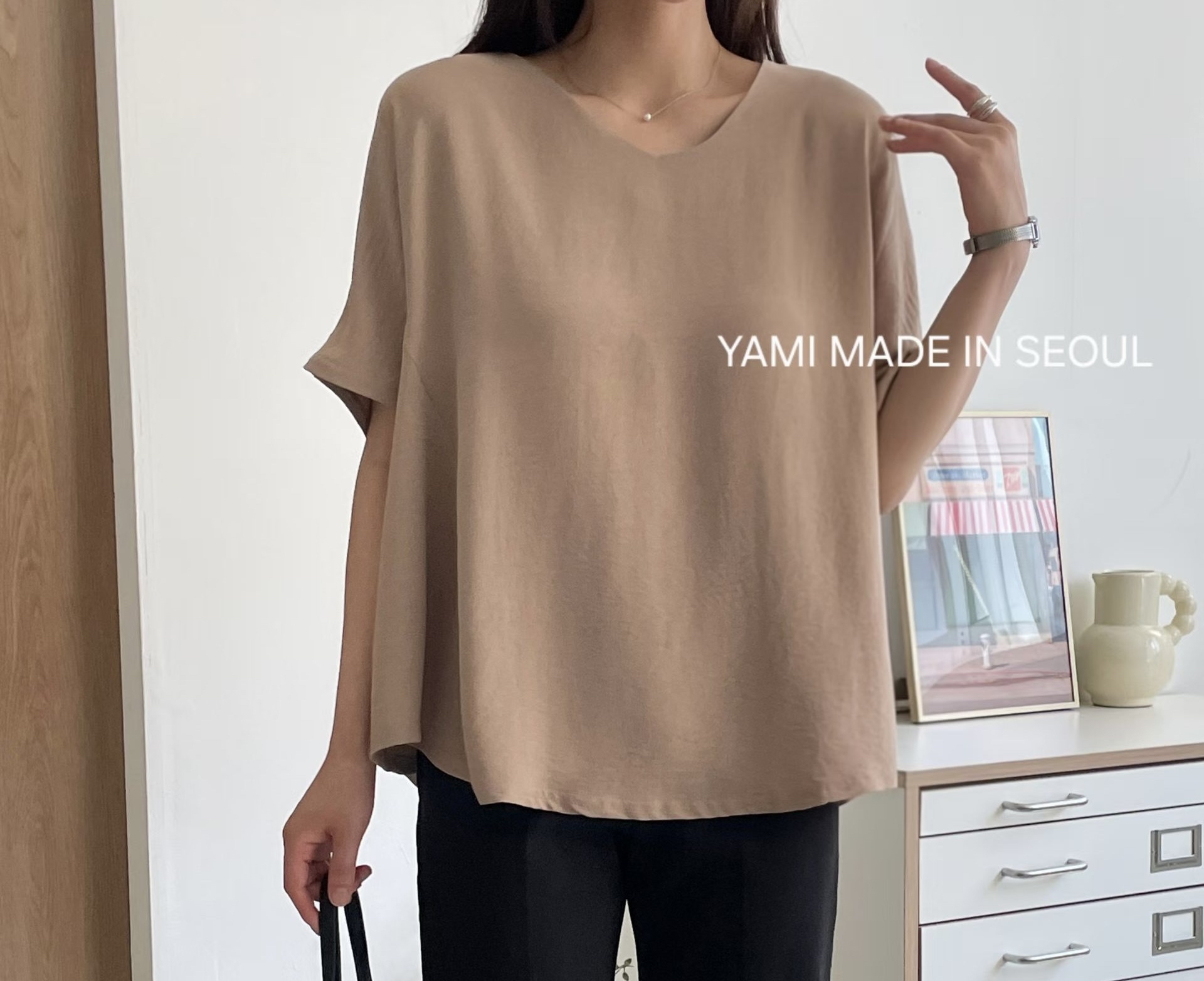 Made in Korea🇰🇷V領 A cut top