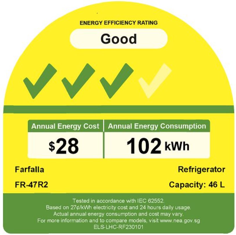 Farfalla FR-47R2 – Bar Fridge