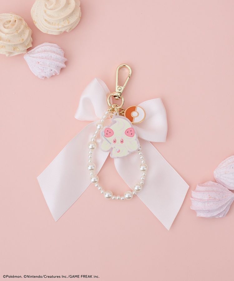 🎀【預訂】 PokePeace x Maison de FLEUR 絲帶掛飾 - Mawhip