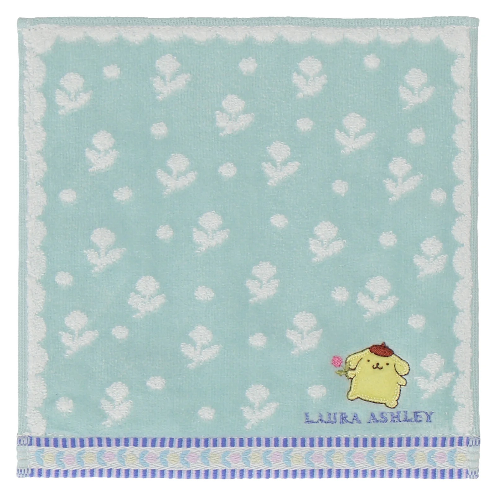 🎀【預訂】Laura Ashley x Sanrio Pompompurin 迷你毛巾 - D