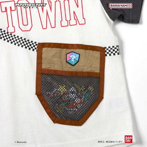 🆕【⭐訂購⭐】🇯🇵日本直送 #Mario Kart 斜孭袋設計 短袖tee［2款選］🌀 [ELDA-0253][260528]