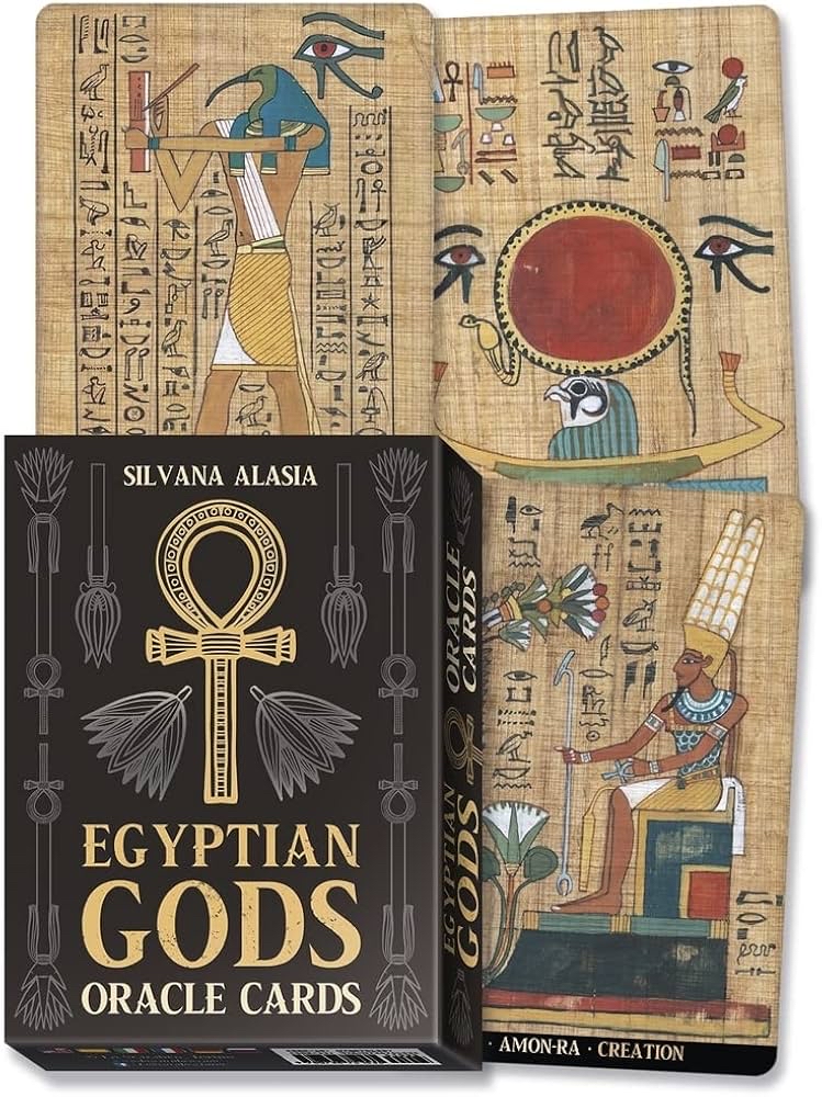 Egyptian Gods Oracle Cards埃及眾神神諭卡（英文牌）