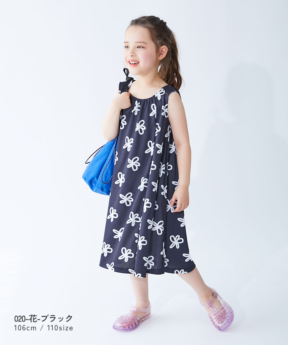 🆕【⭐訂購⭐】🌀 🇯🇵 日本直送🇯🇵 清涼網眼速乾 全印花 背心連身裙［5款選］🌀[ELDA-0049][260505]