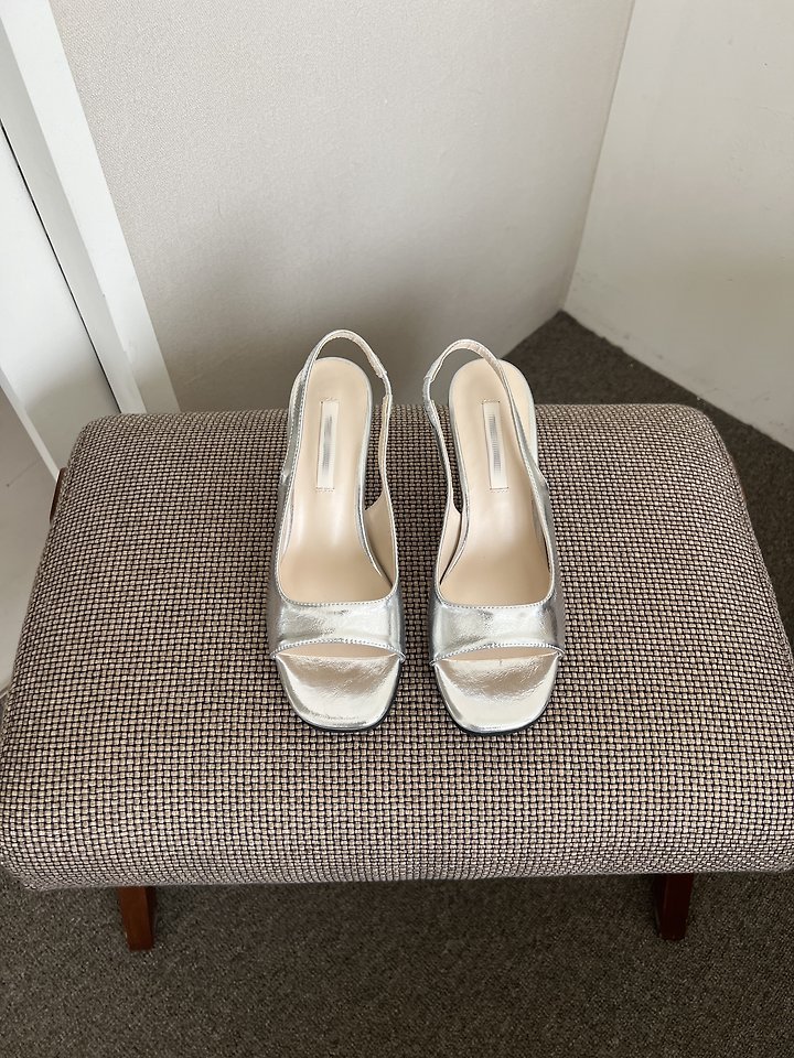 Open-toe Slingback (4 colors)