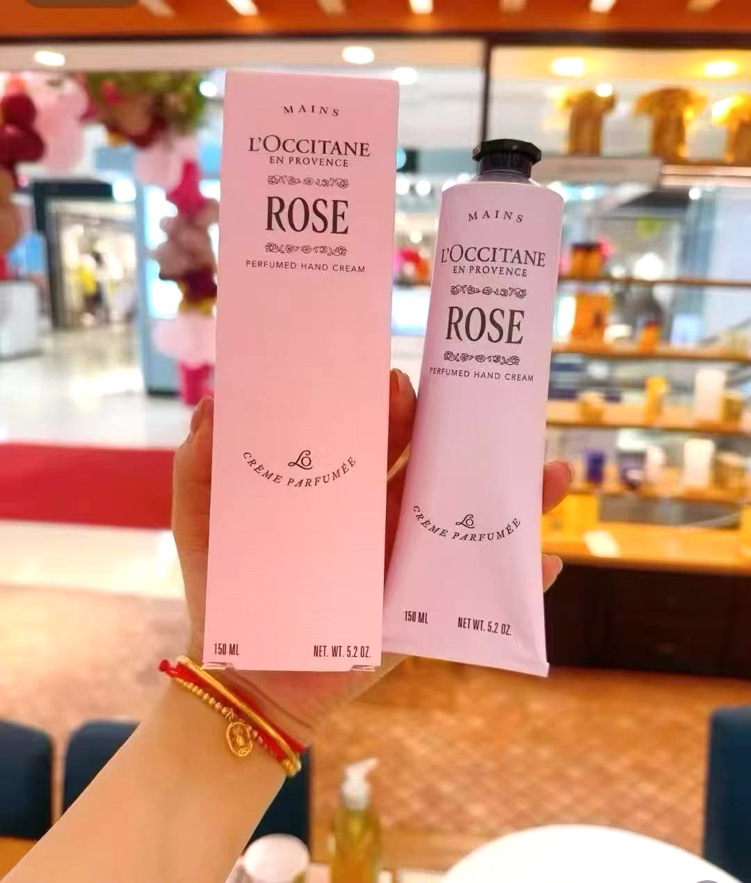 L'OCCITANE ROSE 玫瑰香氛潤手霜150ml新款