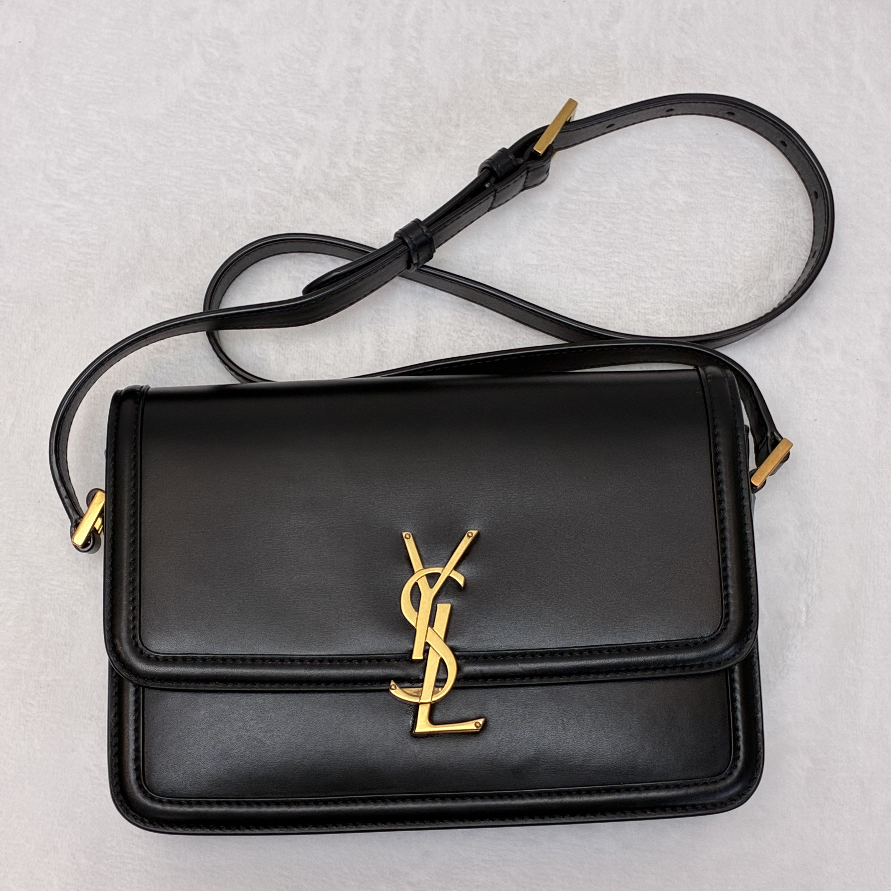 YSL solferino box  光滑牛皮氣質款