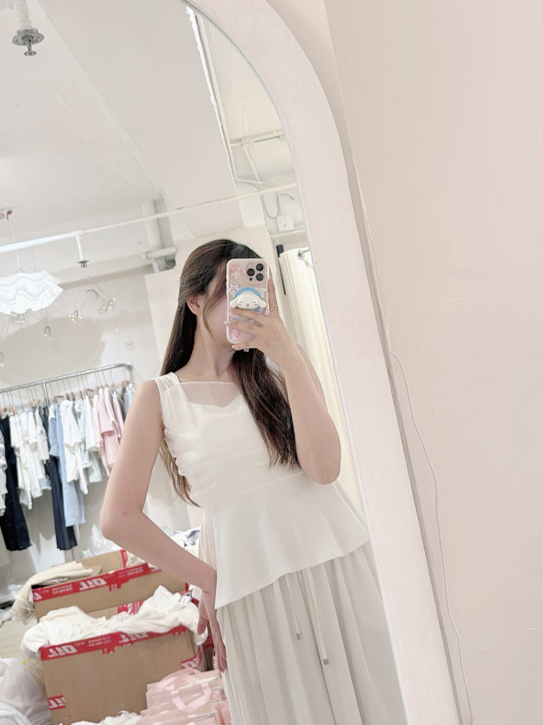 Elegant Tulle Ruffle Vest