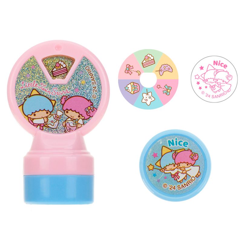 Little Twin Stars Lucky Spin Self-Inking Stamp "幸運輪"原子印