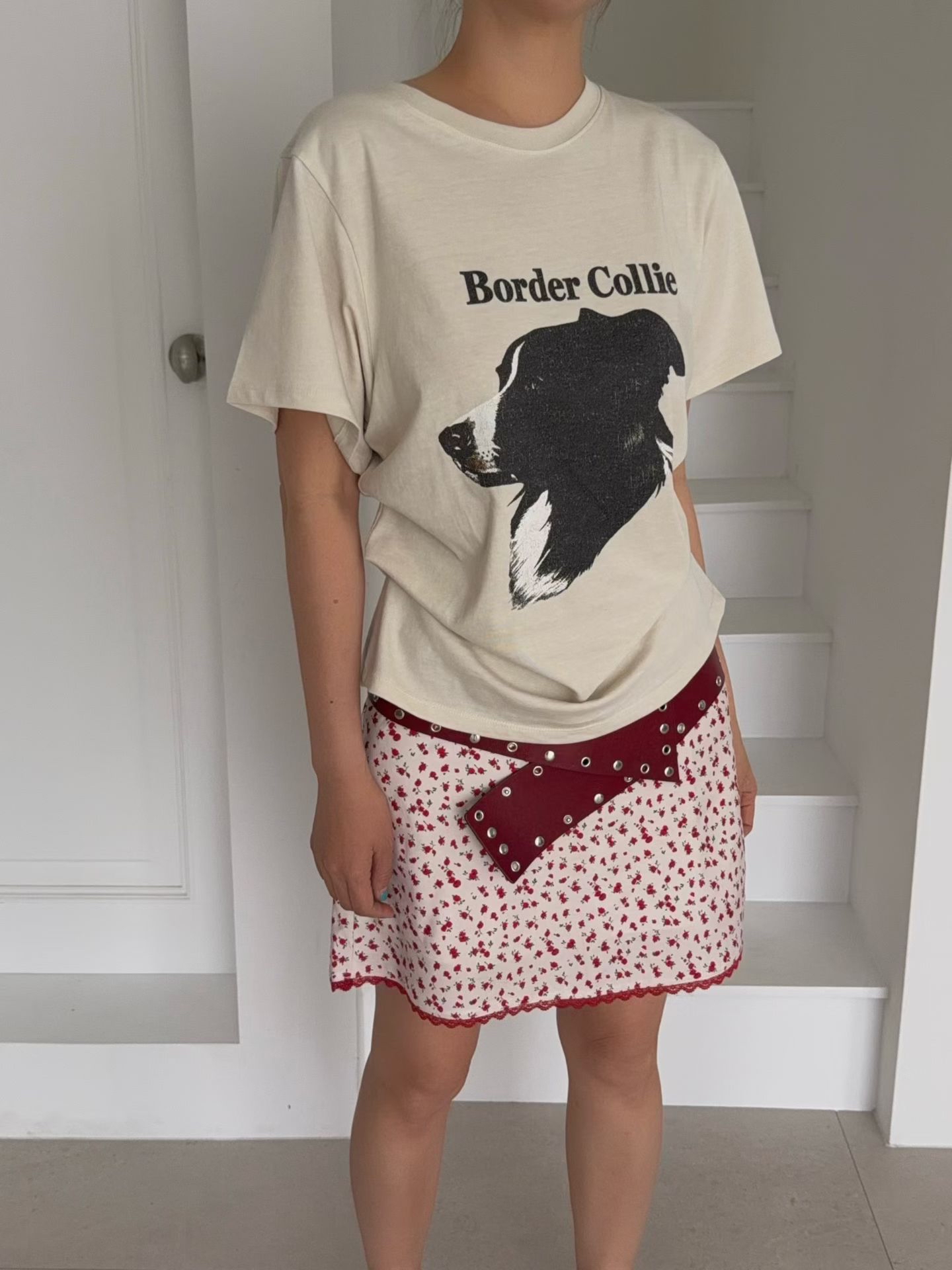 Doggy printed tee