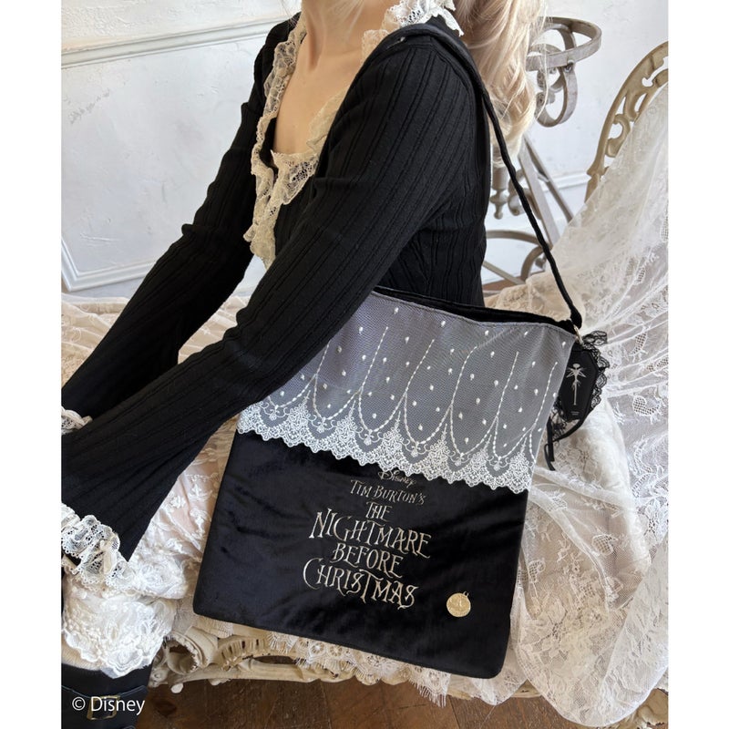 日本預訂📍日本怪誕城之夜服飾/手袋系列 - Lace風Tote Bag 不包郵 2026年11月中旬出貨