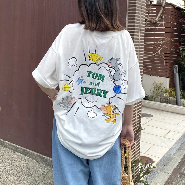日版🇯🇵Tom and Jerry 寬身Tee