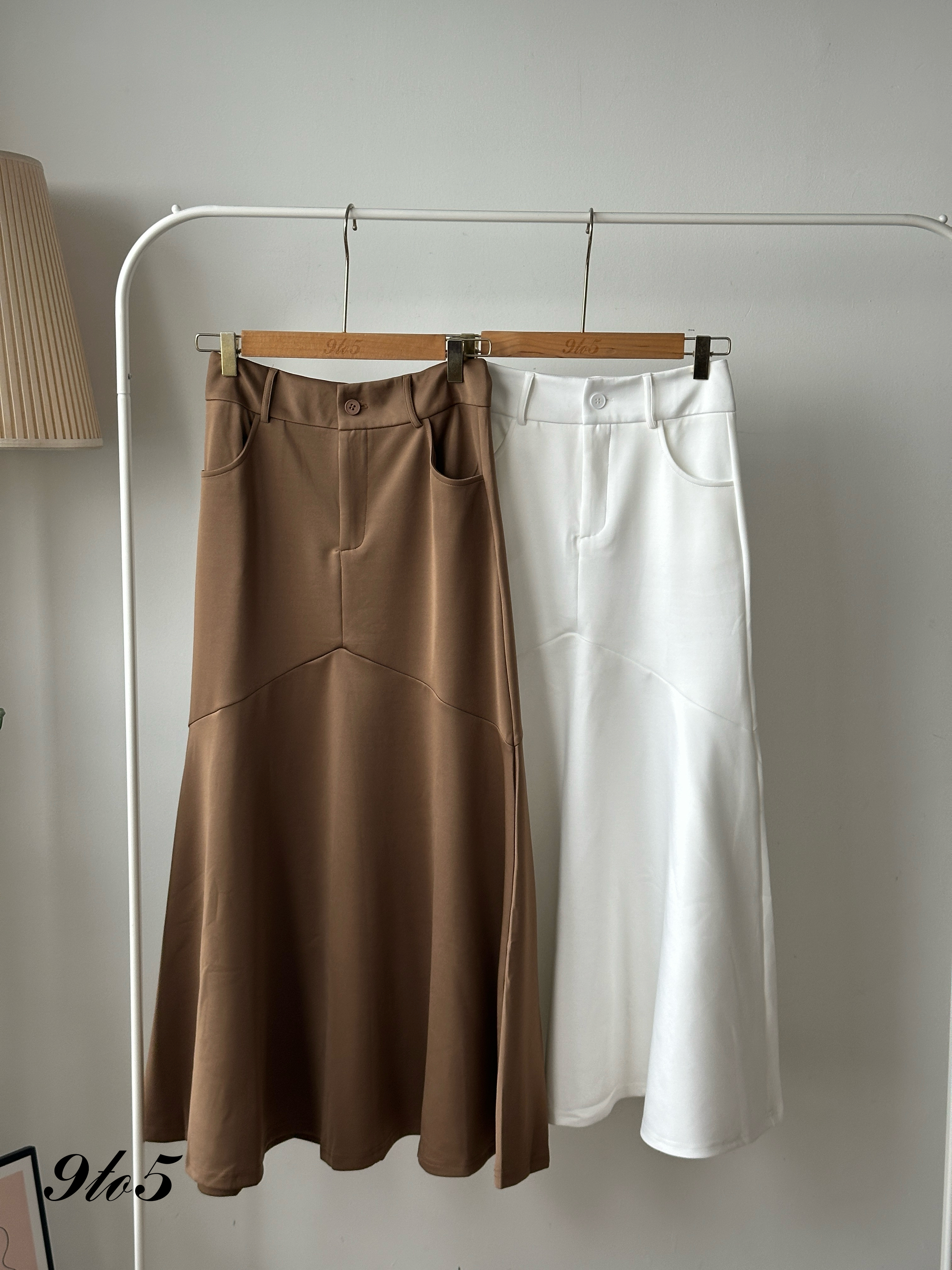 S1828 Long Mermaid Skirt - 4 Colors 