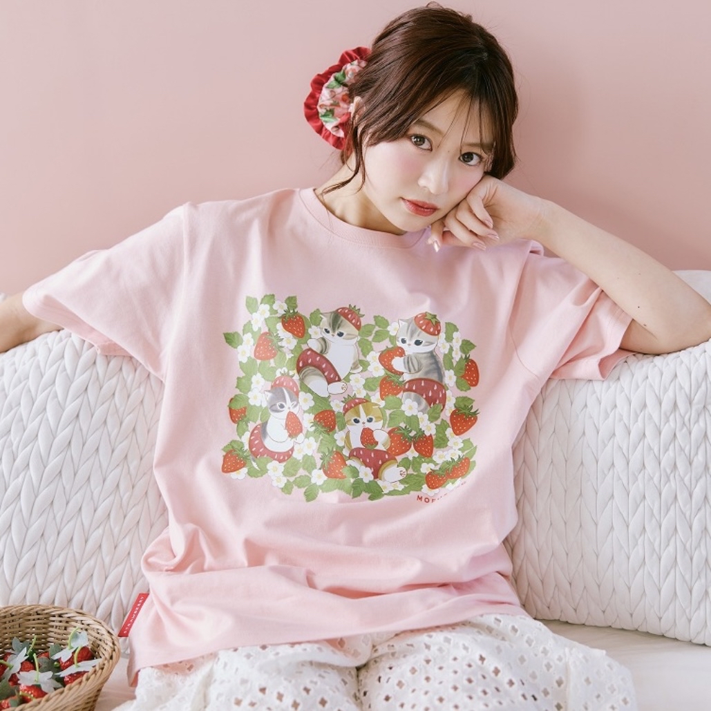 Mofusand 鯊魚貓 TSHIRT｜預訂