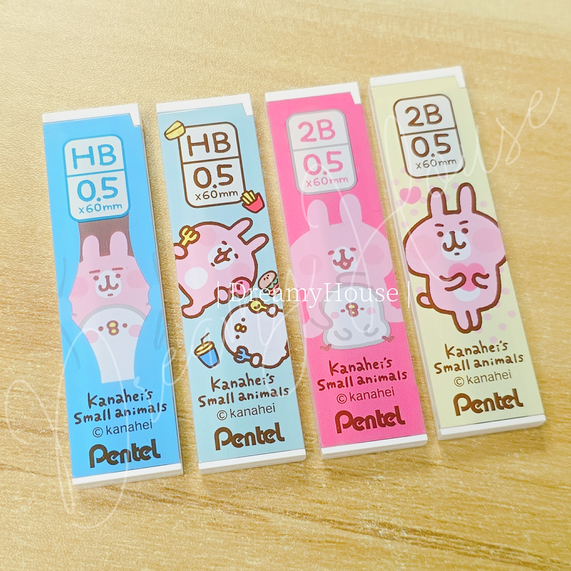 台灣 kanahei 鉛芯 HB/2B 0.5mm