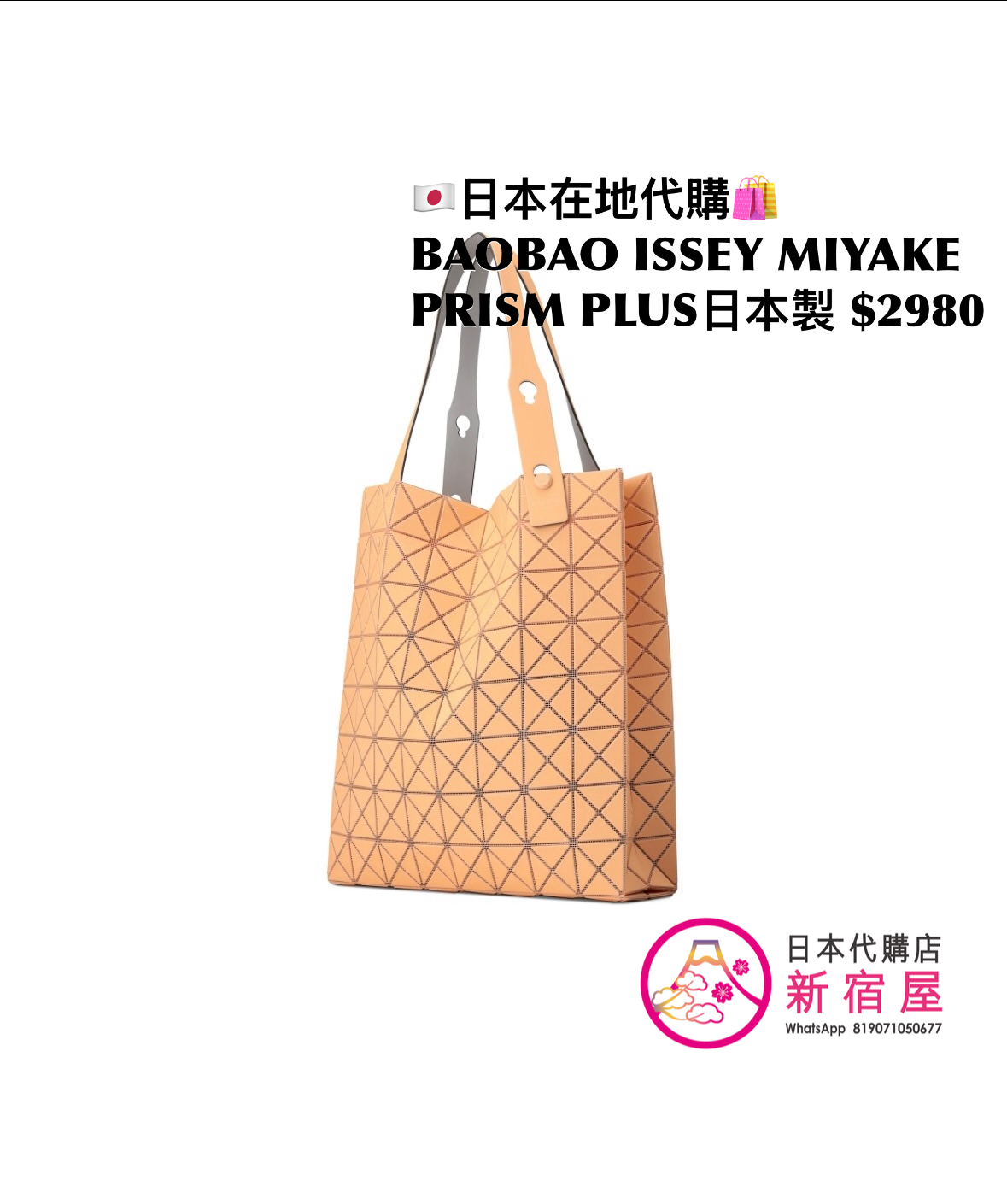 BAOBAO ISSEY MIYAKE PRISM PLUS