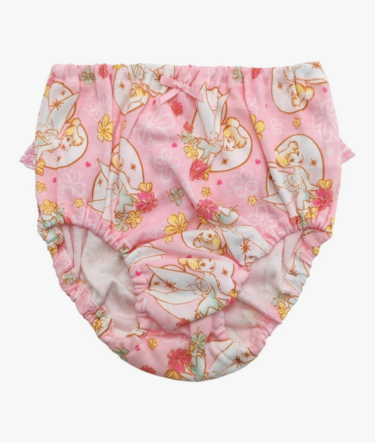 🇯🇵預訂 日本直送🇯🇵Tinkerbell人物滿印蕾絲女童內褲兩件套裝