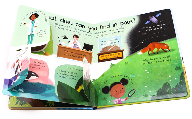 Usborne First Questions and Answers系列翻翻書 Where Does Poo Go便便去哪裡了