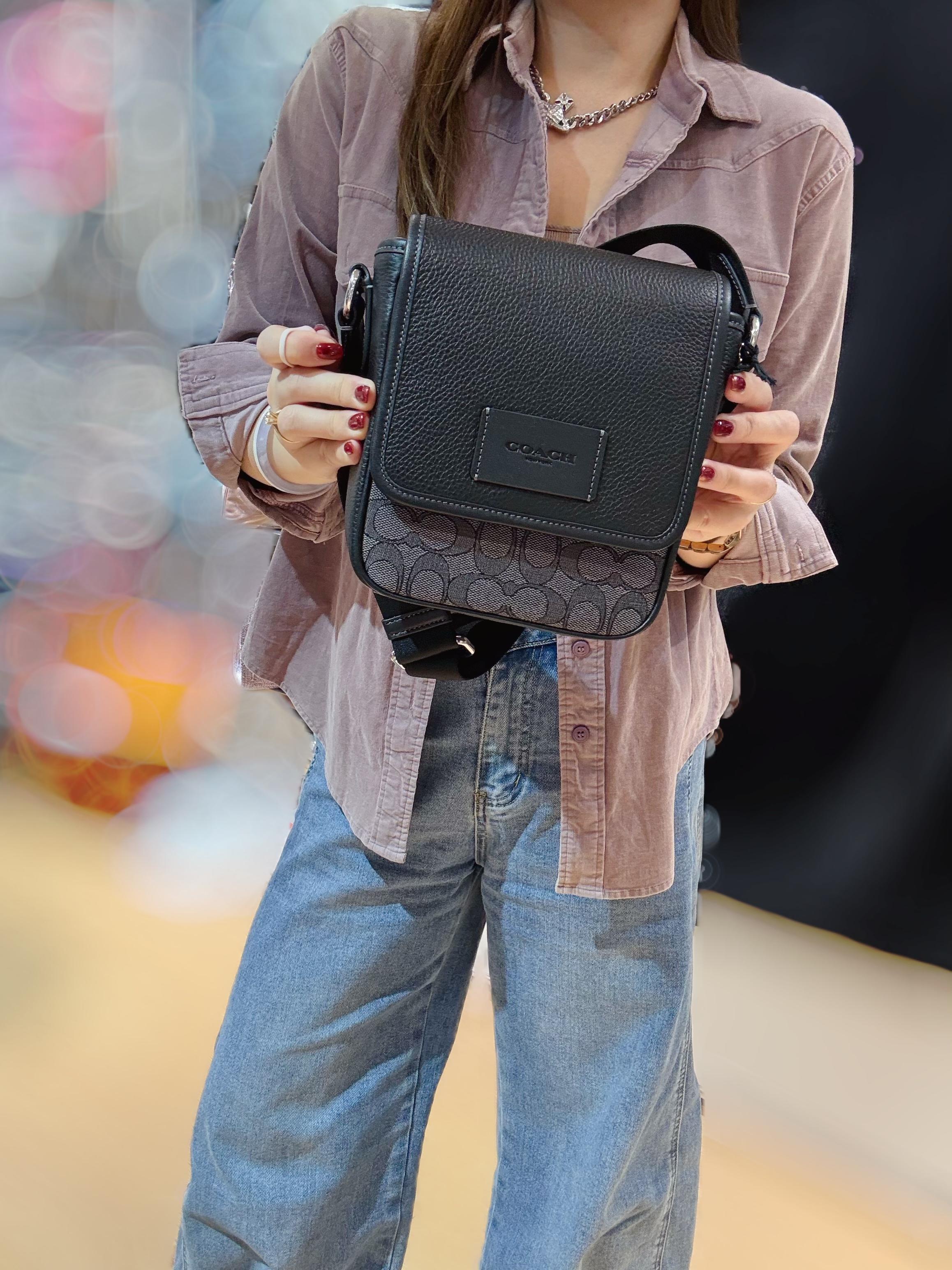 Coach Lucas crossbody blk/m