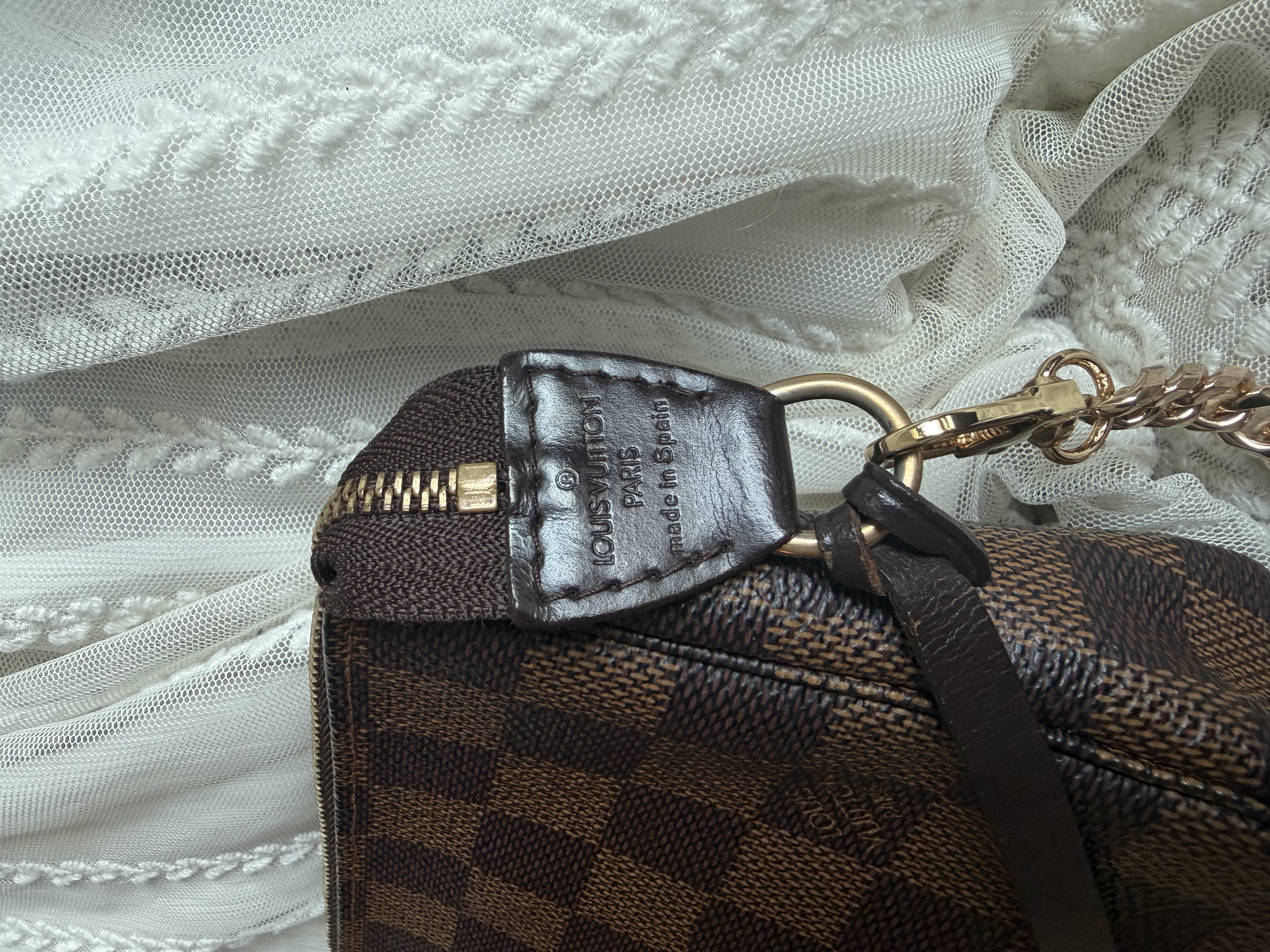 Louis Vuitton Damier Ebène Canvas Pochette Accessoires 