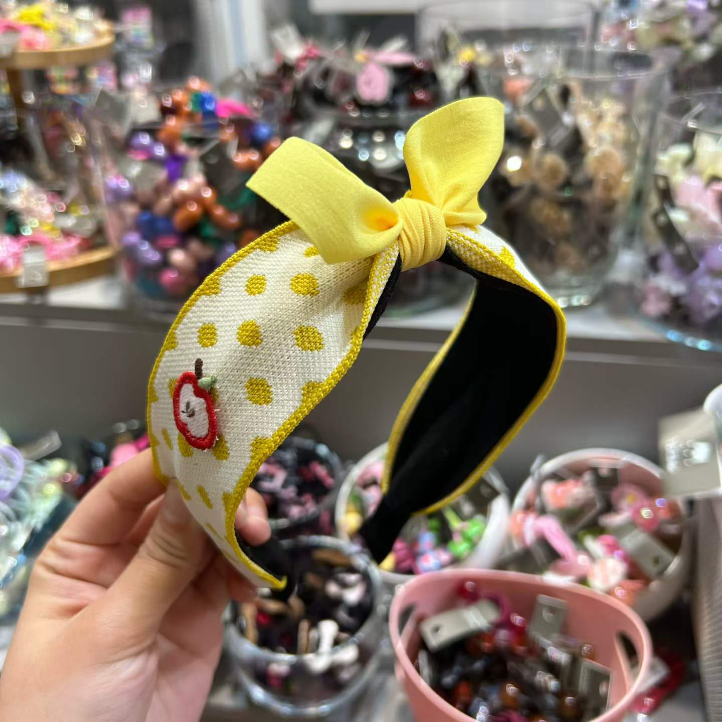 🎀 波點卡通兒童頭箍 🎀