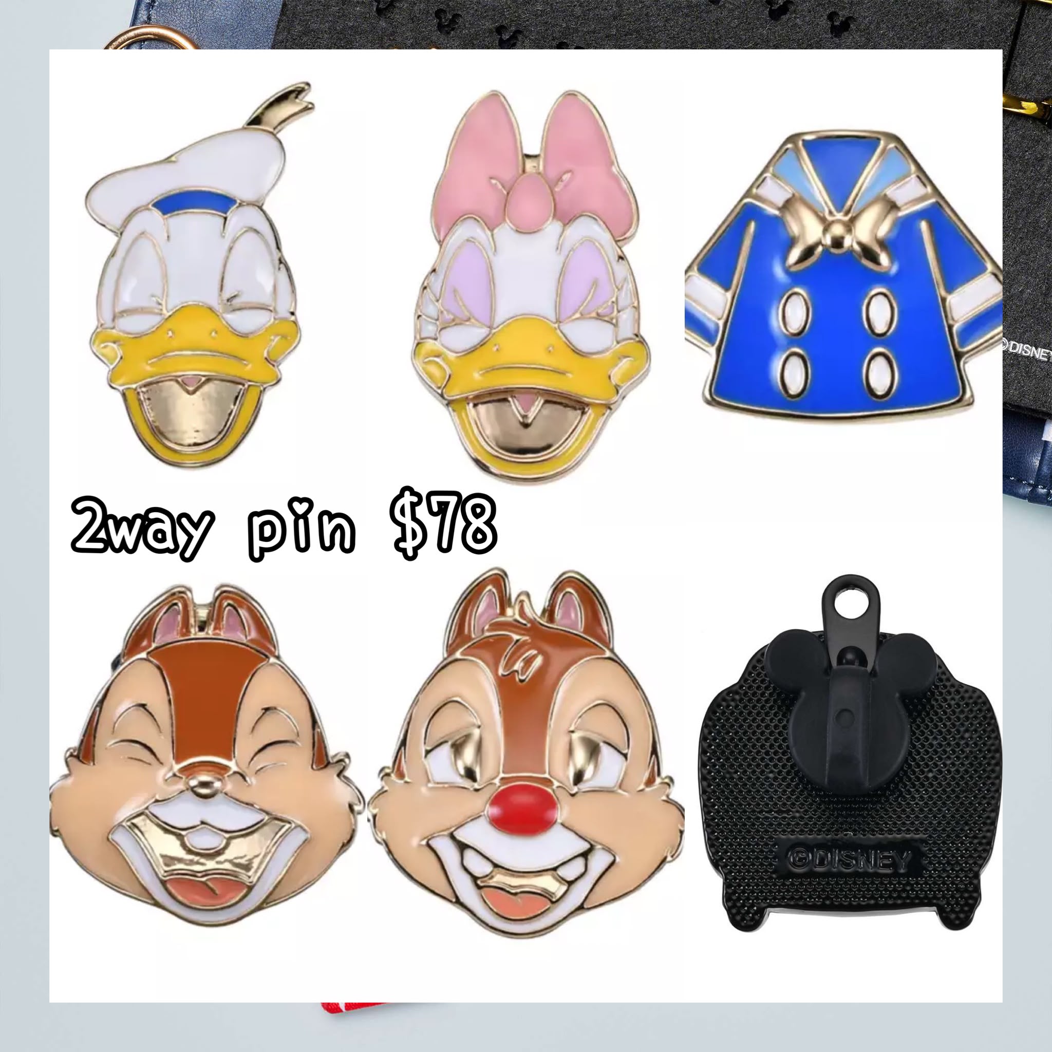 ：日本：PINS COLLECTION 6/10 日本發賣 2WAY PIN