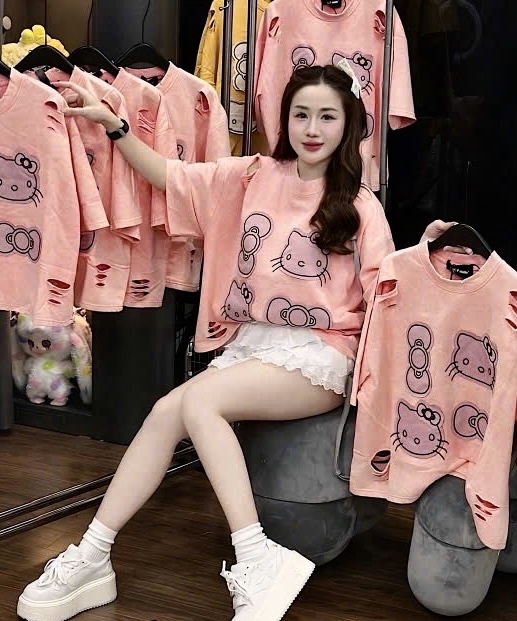 Hello Kitty宽松休闲上衣