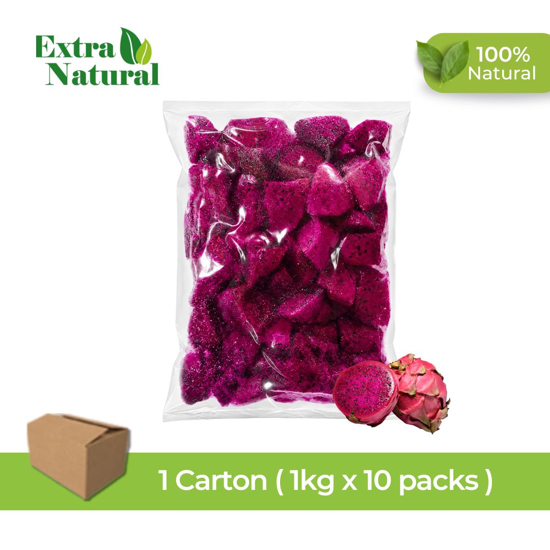 Frozen Red Dragon Fruit Chunk