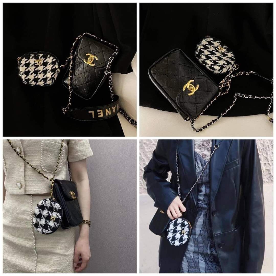 【現貨】CHANEL海外專柜VIP Gift 中古超級贈品手機包 