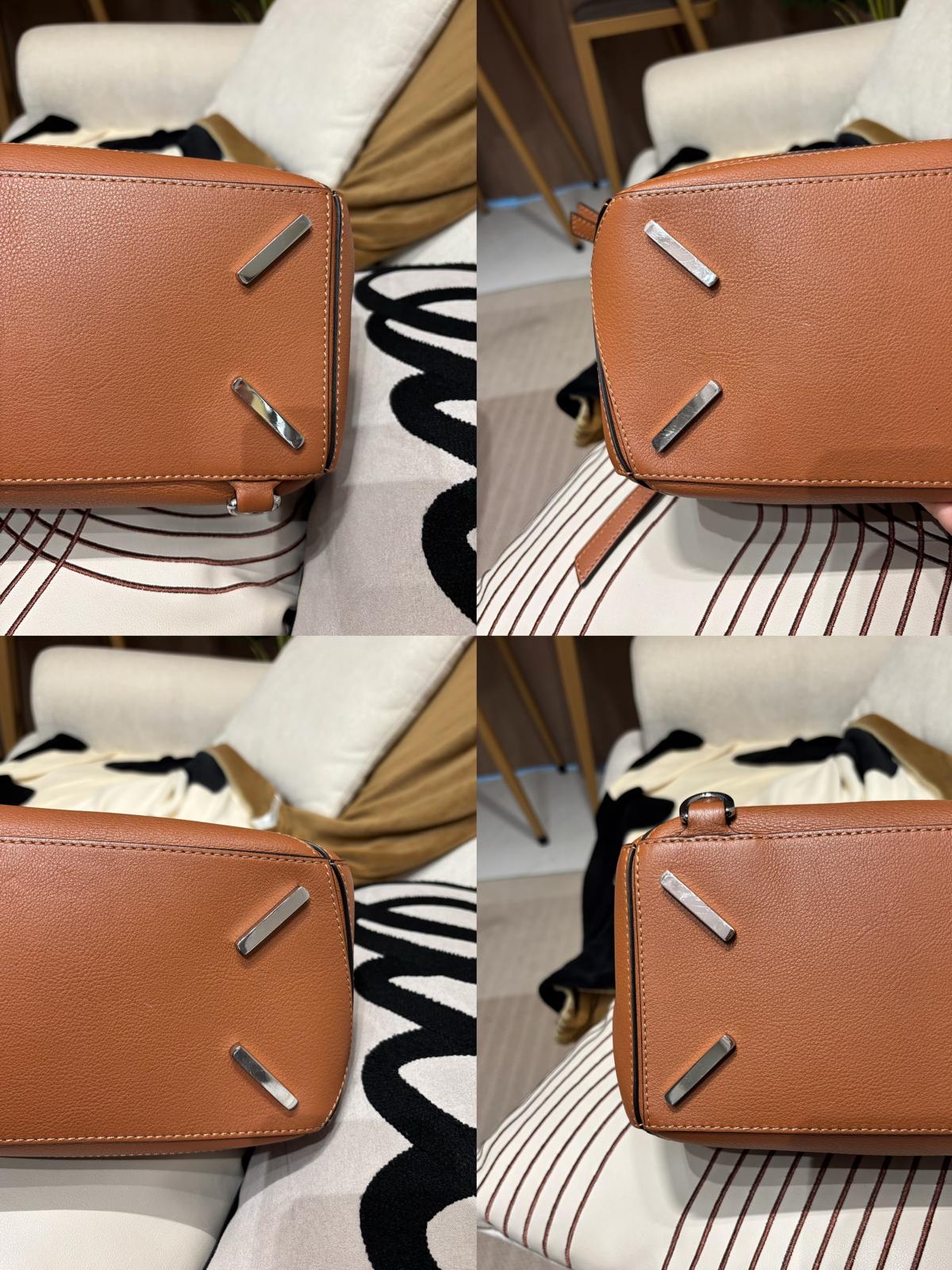 Loewe Puzzle Medium Tan 100%Authentic, 95%New ✅Dust bag