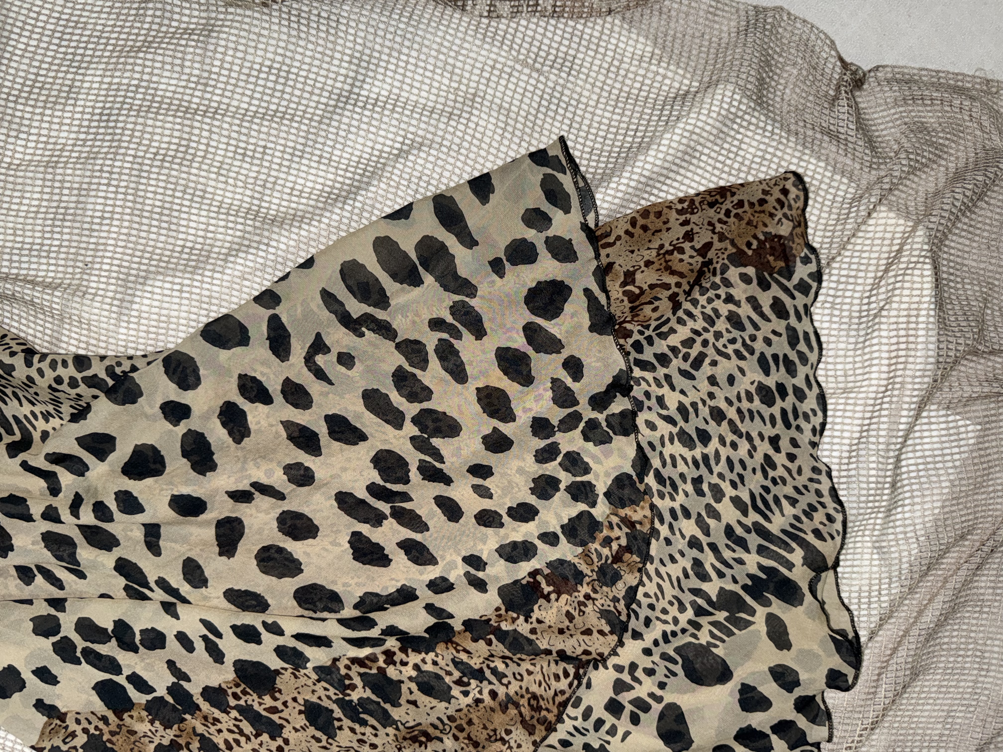 Sleeveless Leopard Print Dress