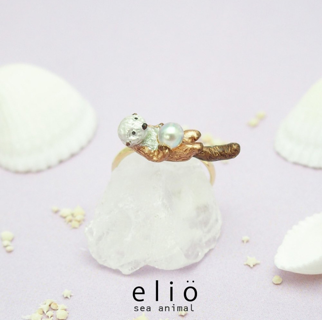 Elio水獺戒指Ael-028