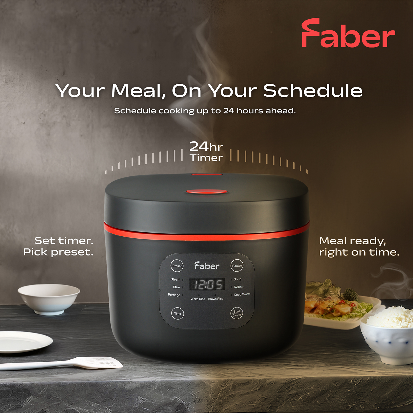 Faber 1.8L Digital Rice Cooker FRC D1018