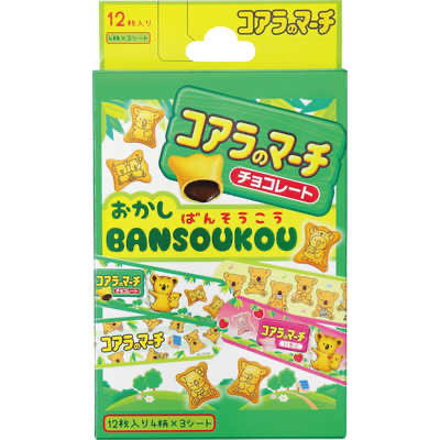 BANSOUKOU膠布 熊仔餅