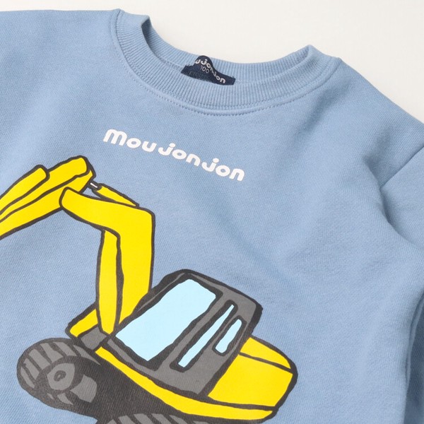 🆕【⭐訂購⭐】 🇯🇵日本直送🌀 手繪風工作車輛印花 抓絨衛衣［2款選］🌀[ELBA-0064][260307]