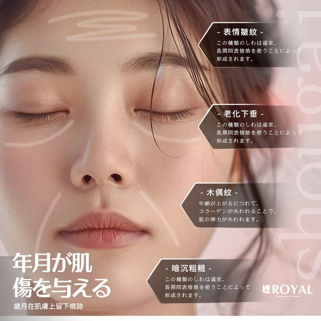 $50盒.2盒起$40盒 .日本ROYAL®️多胜肽貴婦逆齡精華液 30入/盒