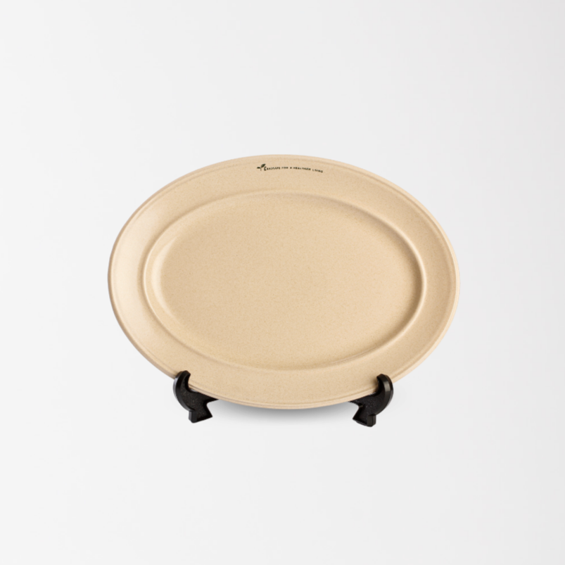SPECKLE BEIGE SPO25/SPO30/SPO36/ Oval Platter (SE)