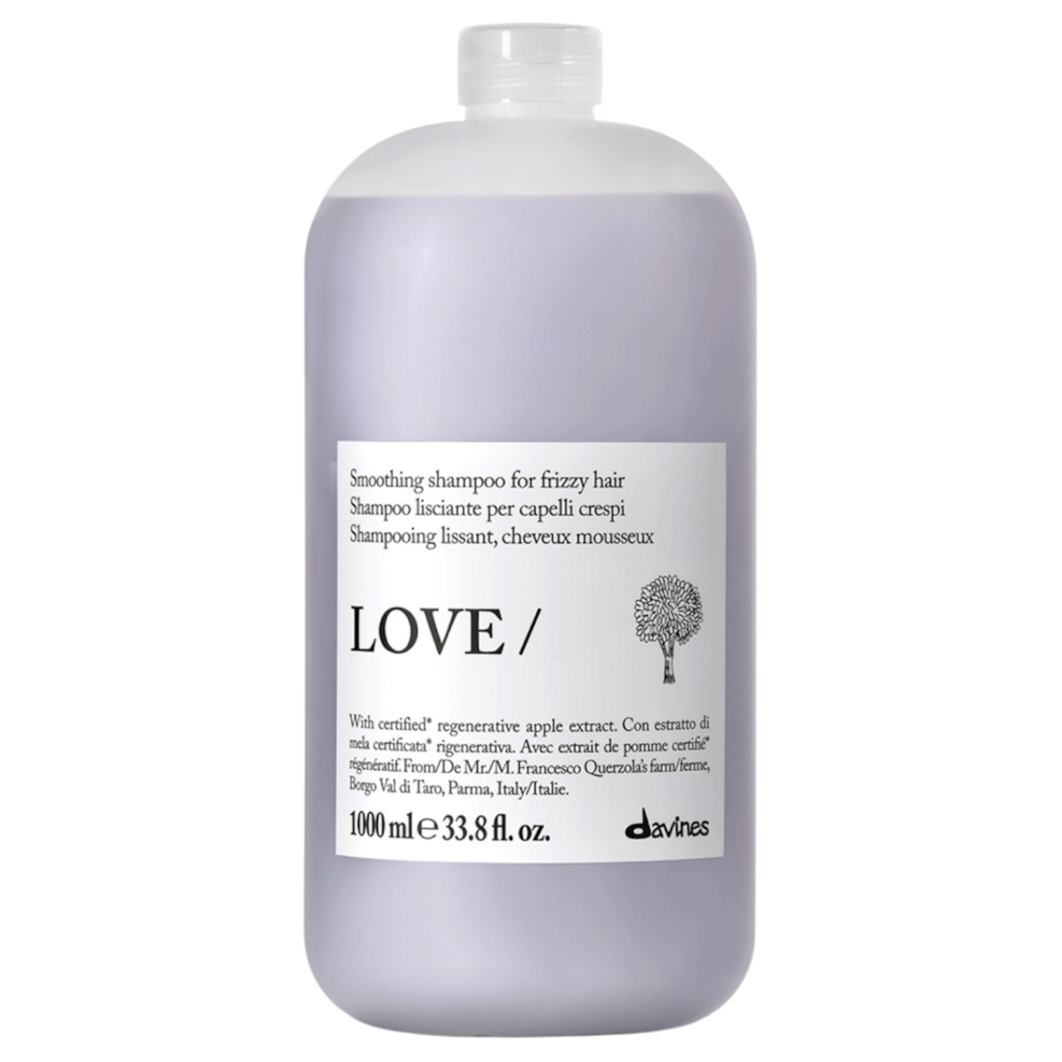 Davines LOVE SMOOTHING Shampoo 柔順洗髮露 1000ml 